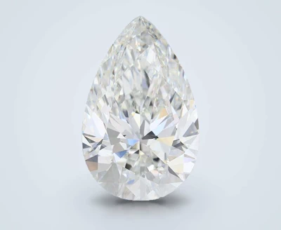 7.08ct F VVS2 Rare Carat Ideal Cut Pear Lab Grown Diamond