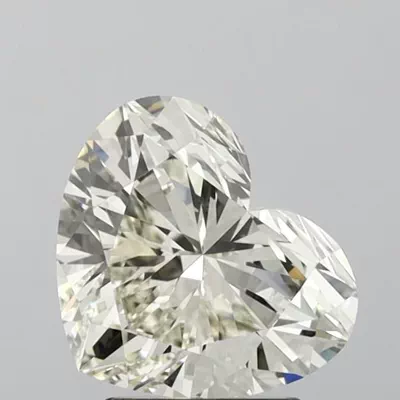 2.56ct K VVS1 Rare Carat Ideal Cut Heart Diamond