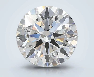 3.04ct F VVS2 Rare Carat Ideal Cut Round Lab Grown Diamond