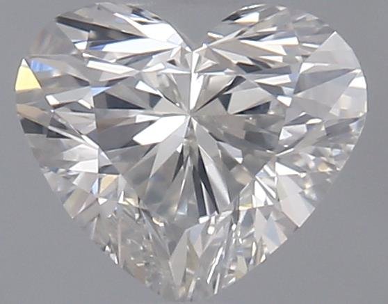 0.53ct H SI1 Rare Carat Ideal Cut Heart Diamond
