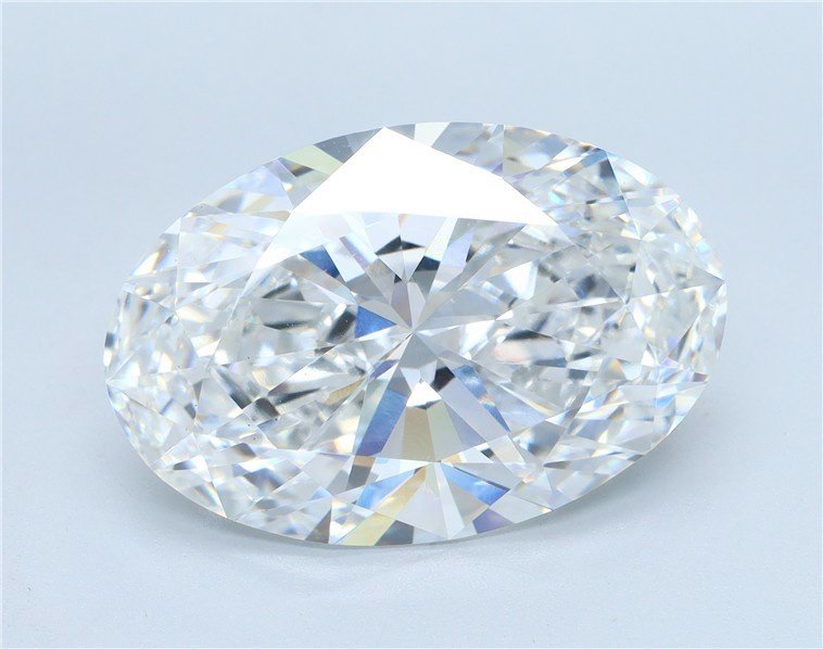 10.06ct E VS2 Rare Carat Ideal Cut Oval Lab Grown Diamond