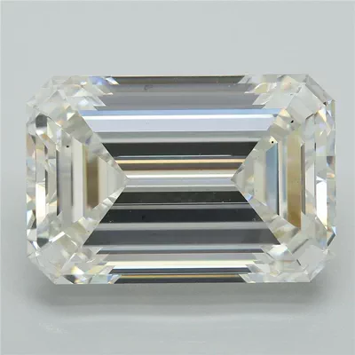 9.13ct G VS1 Rare Carat Ideal Cut Emerald Lab Grown Diamond