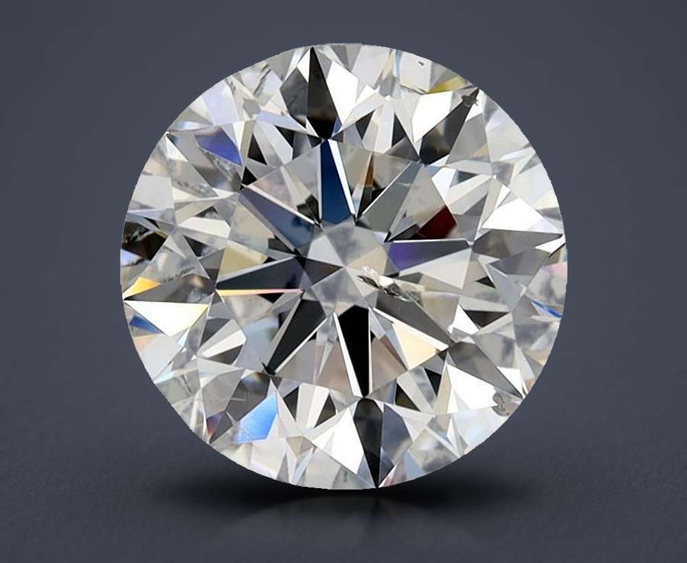 1.90ct E SI2 Rare Carat Ideal Cut Round Diamond