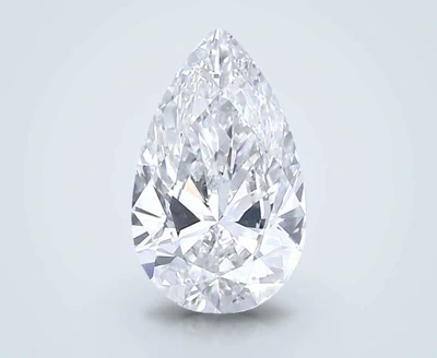 1.00ct E VS2 Rare Carat Ideal Cut Pear Lab Grown Diamond