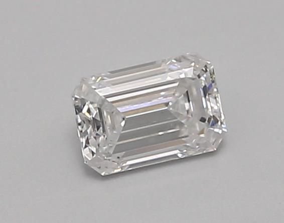 0.61ct D VS1 Excellent Cut Emerald Lab Grown Diamond