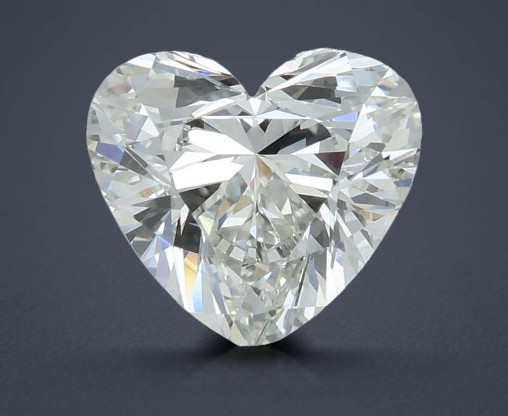 0.63ct I SI1 Rare Carat Ideal Cut Heart Diamond