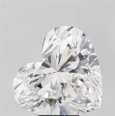6.02ct E VS2 Rare Carat Ideal Cut Heart Lab Grown Diamond