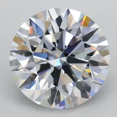 2.50ct D VS1 Rare Carat Ideal Cut Round Lab Grown Diamond