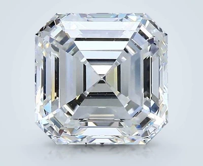 3.01ct H VVS1 Rare Carat Ideal Cut Asscher Diamond