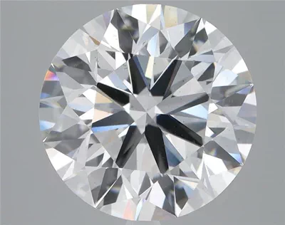 6.58ct E VS2 Rare Carat Ideal Cut Round Lab Grown Diamond