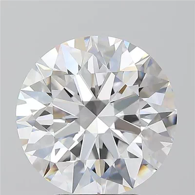 4.07ct D VVS2 Rare Carat Ideal Cut Round Diamond