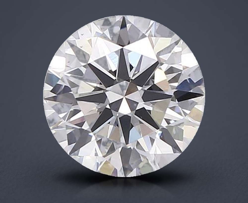 2.09ct E VS2 Rare Carat Ideal Cut Round Lab Grown Diamond