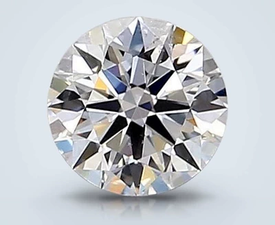 0.65ct D SI1 Rare Carat Ideal Cut Round Diamond