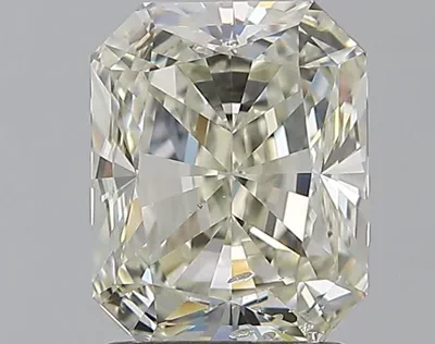 2.00ct K SI2 Rare Carat Ideal Cut Radiant Diamond