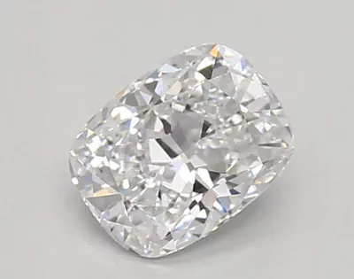 0.74ct D VVS2 Rare Carat Ideal Cut Cushion Lab Grown Diamond