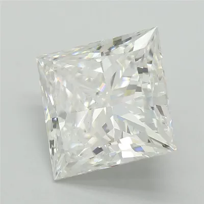 3.01ct E VS1 Rare Carat Ideal Cut Princess Lab Grown Diamond