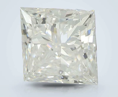 3.01ct E VS1 Rare Carat Ideal Cut Princess Lab Grown Diamond
