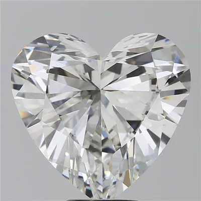 7.27ct F VVS2 Excellent Cut Heart Lab Grown Diamond