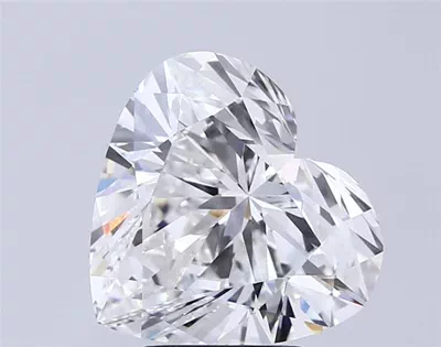 4.52ct F VVS2 Rare Carat Ideal Cut Heart Lab Grown Diamond