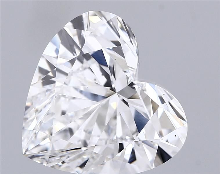 6.51ct E VS1 Rare Carat Ideal Cut Heart Lab Grown Diamond