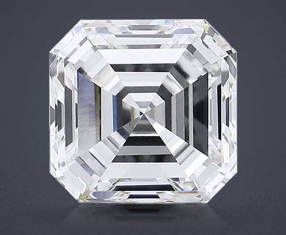 2.02ct E VVS2 Very Good Cut Asscher Lab Grown Diamond