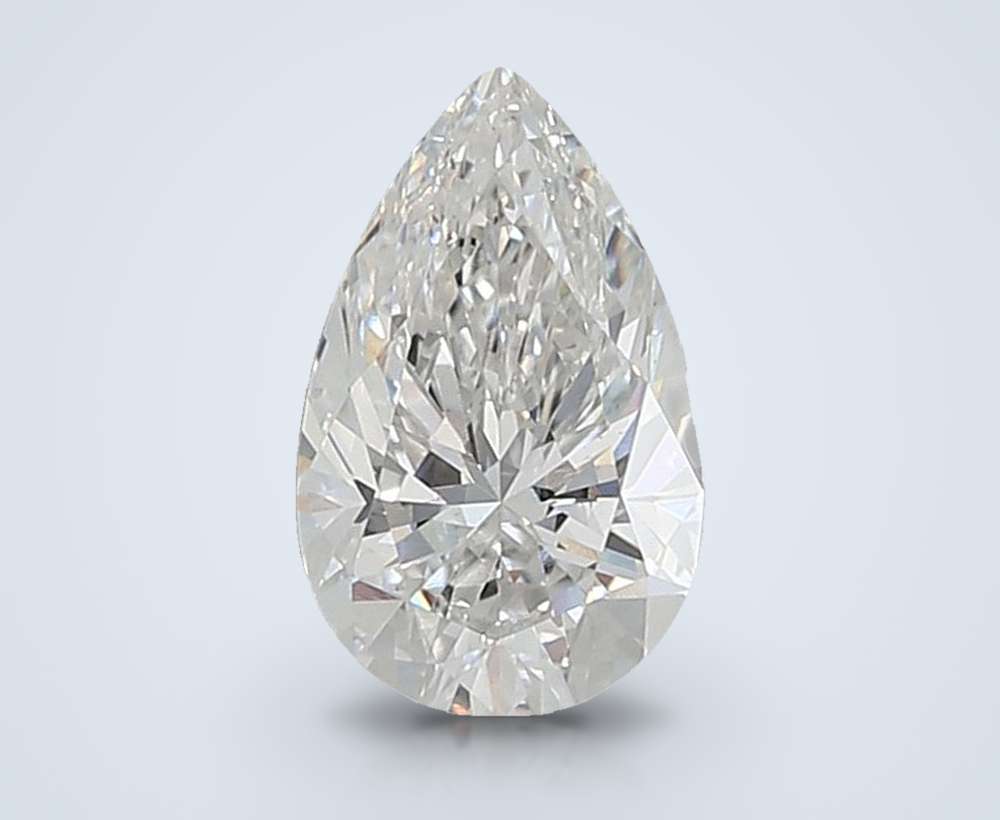 1.03ct F VS1 Rare Carat Ideal Cut Pear Lab Grown Diamond