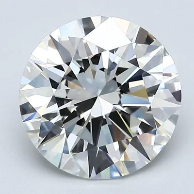 2.51ct I VS1 Rare Carat Ideal Cut Round Diamond