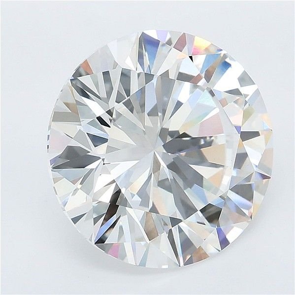 8.06ct E VVS2 Excellent Cut Round Lab Grown Diamond