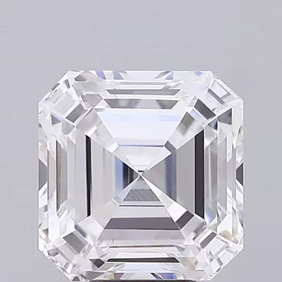 8.04ct E VS1 Rare Carat Ideal Cut Asscher Lab Grown Diamond
