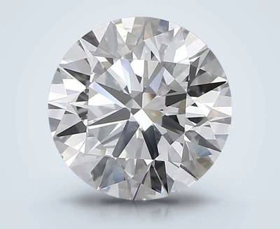 4.56ct F SI1 Rare Carat Ideal Cut Round Lab Grown Diamond