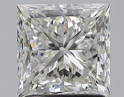 1.80ct J SI1 Rare Carat Ideal Cut Princess Diamond