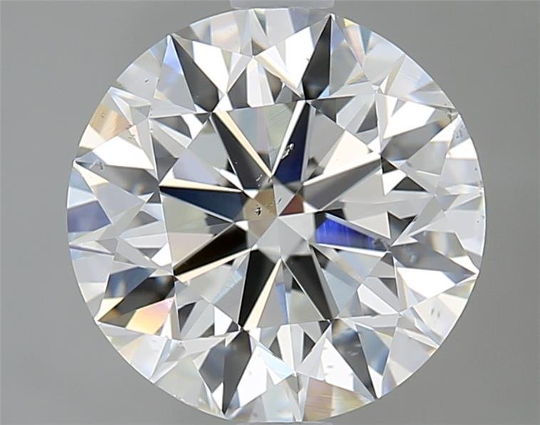 2.65ct I SI1 Rare Carat Ideal Cut Round Diamond