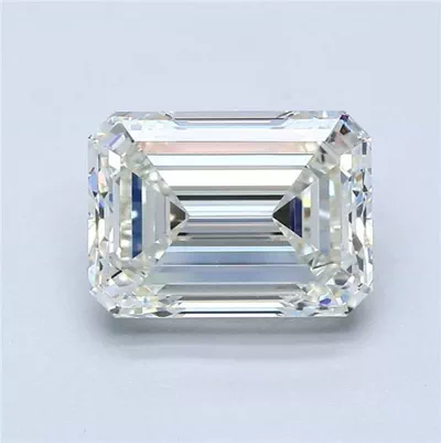 3.01ct J IF Excellent Cut Emerald Diamond