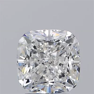 3.21ct D VS1 Rare Carat Ideal Cut Cushion Diamond