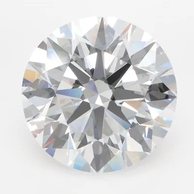5.51ct D FL Rare Carat Ideal Cut Round Lab Grown Diamond