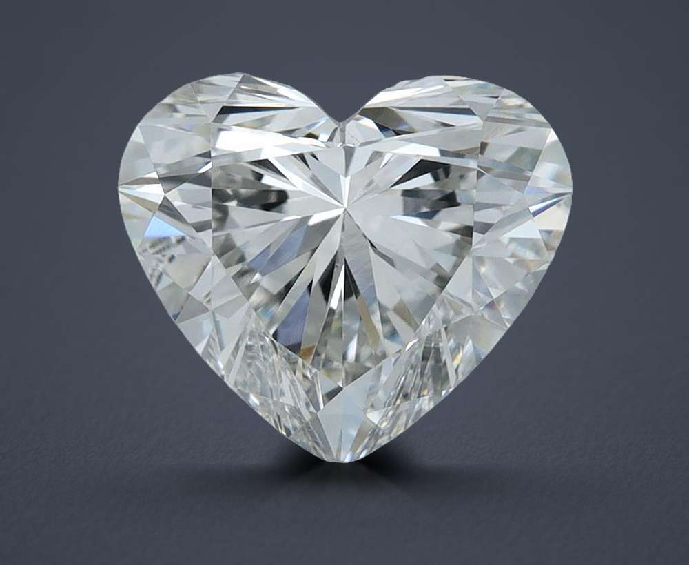 1.56ct G VS1 Rare Carat Ideal Cut Heart Lab Grown Diamond