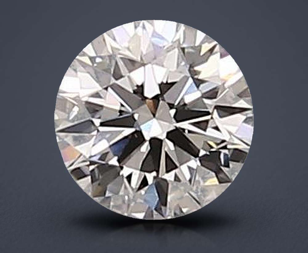 0.49ct D VVS1 Rare Carat Ideal Cut Round Lab Grown Diamond