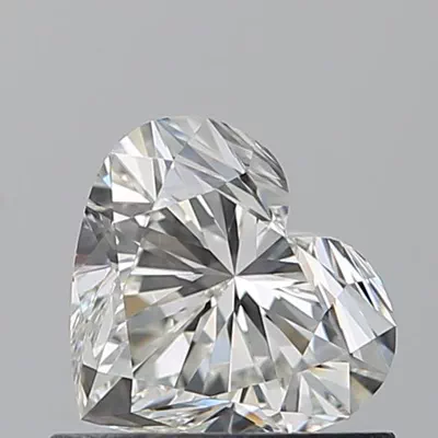 0.72ct J VVS2 Rare Carat Ideal Cut Heart Diamond