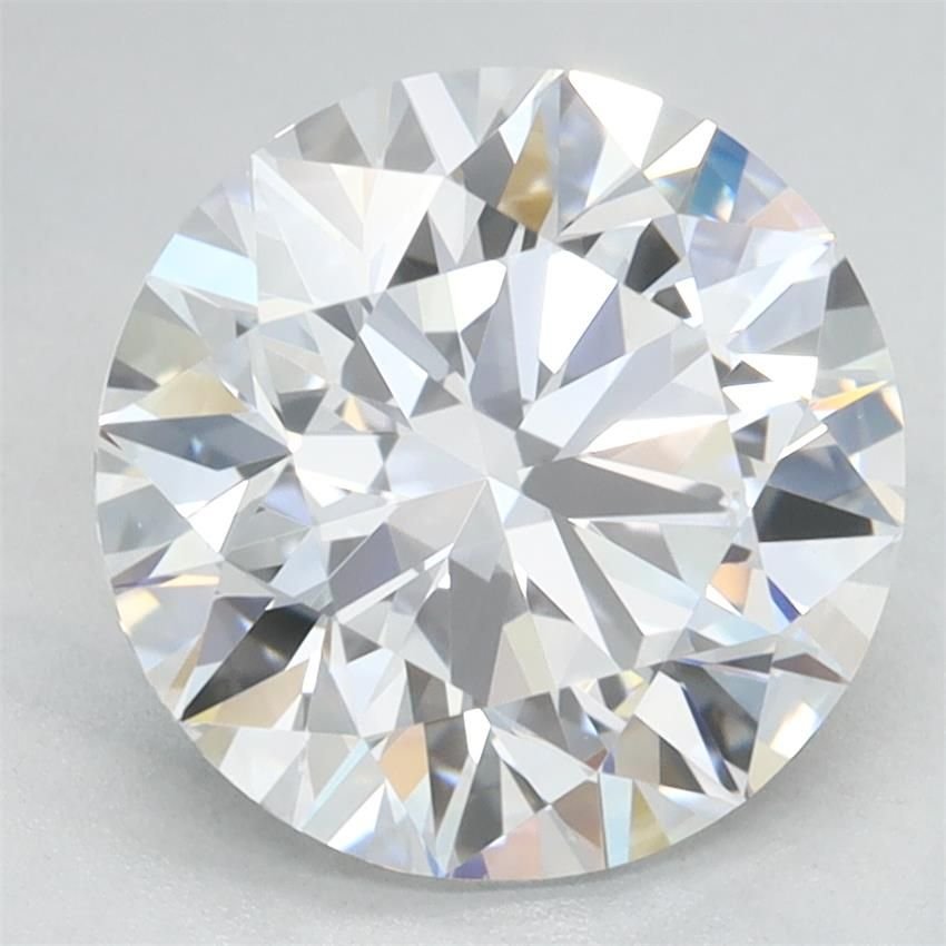 2.69ct D VVS1 Rare Carat Ideal Cut Round Lab Grown Diamond