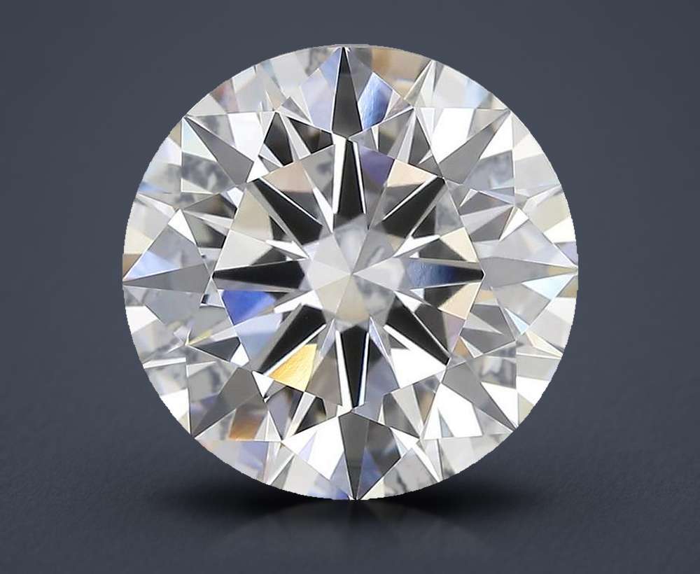 7.05ct F VVS1 Rare Carat Ideal Cut Round Lab Grown Diamond
