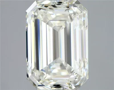 5.01ct J VVS1 Excellent Cut Emerald Diamond