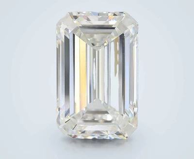 15.03ct G VVS2 Rare Carat Ideal Cut Emerald Lab Grown Diamond