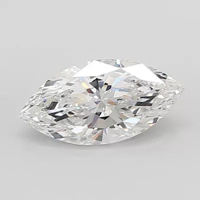 5.01ct F VVS2 Rare Carat Ideal Cut Marquise Lab Grown Diamond