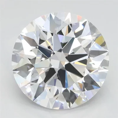3.09ct D IF Rare Carat Ideal Cut Round Lab Grown Diamond