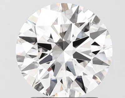 2.21ct H VS1 Rare Carat Ideal Cut Round Lab Grown Diamond