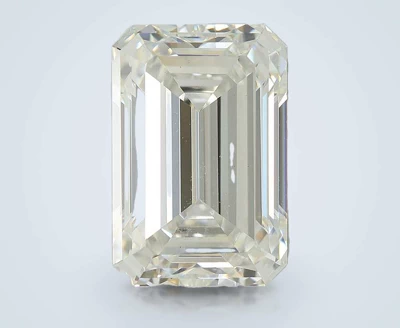 5.64ct F VS1 Rare Carat Ideal Cut Emerald Lab Grown Diamond