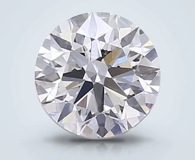2.01ct F VS2 Rare Carat Ideal Cut Round Lab Grown Diamond
