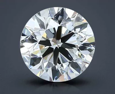 1.38ct I VVS2 Very Good Cut Round Diamond