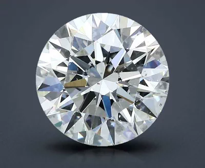 4.01ct H SI1 Rare Carat Ideal Cut Round Diamond
