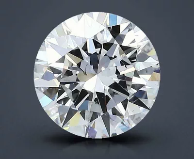 2.21ct F SI1 Rare Carat Ideal Cut Round Diamond